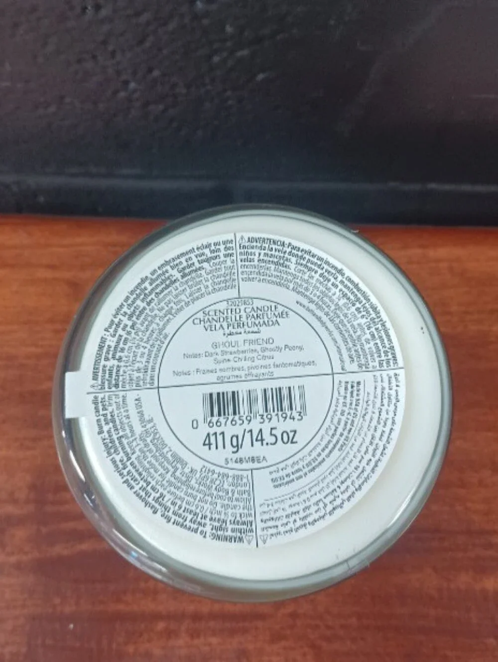Bath & Body Works Ghoul Friend 3-Wick Candle *New - Picture 3 of 5